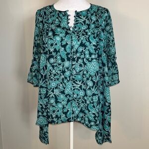 Stunning Lauren Conrad Floral Top Size XS​​​